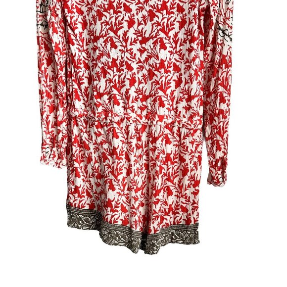 Free People Resort Romper Gardenia Combo - Boho Tribal Print - Picture 14 of 16